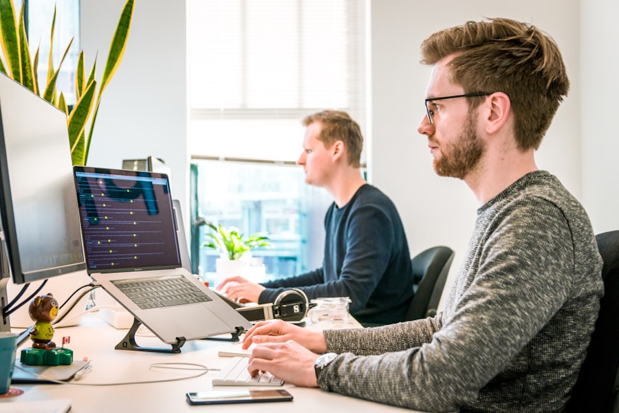Technische Anbindung am Arbeitsplatz